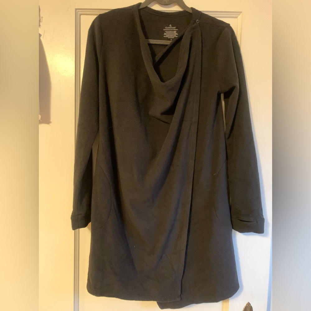 Cuddle duds draped jacket. Size small